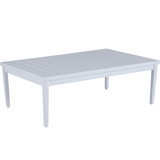 Brookings Wrought Aluminum Coffee Table