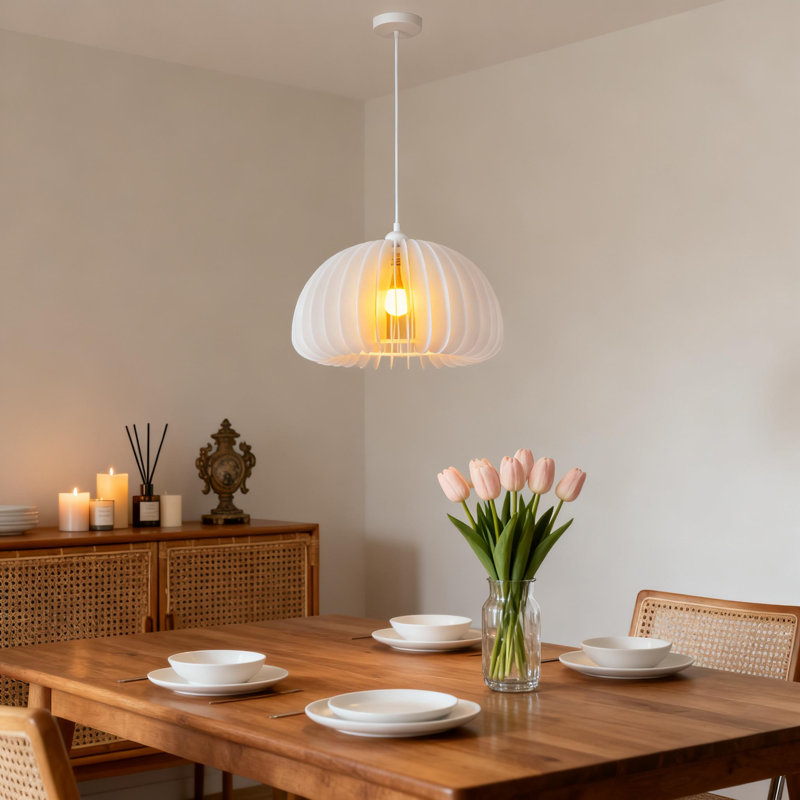 16" Modern Japanese Simplicity Pendant Light Dimmable