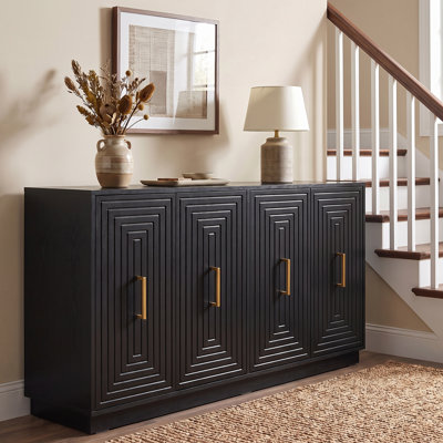 55.1" Sideboard Buffet Cabinet with Adjustable Shelves