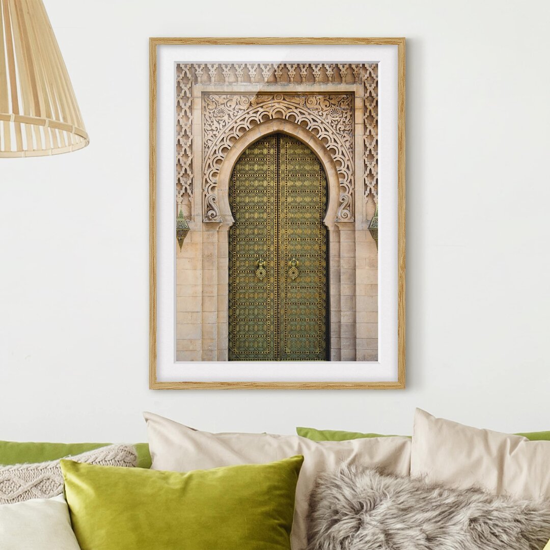 Gerahmtes Poster Oriental Gate