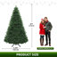 Green Artificial Pine Christmas Tree with Stand-1295120466