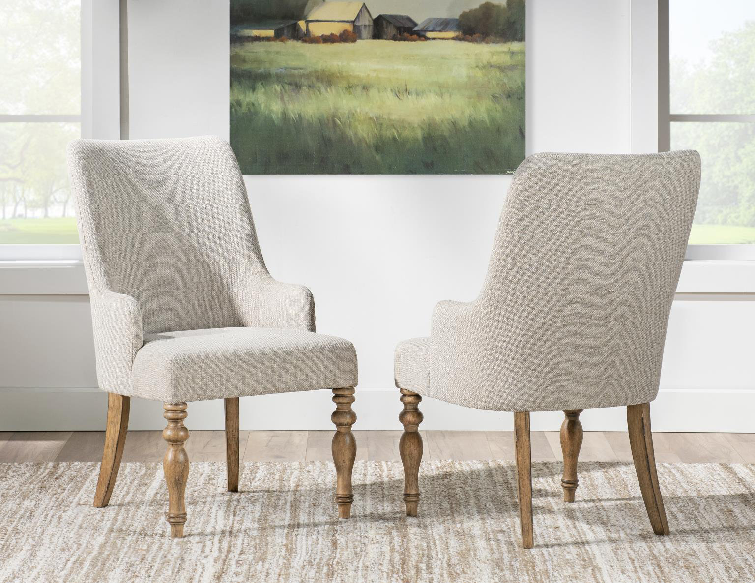 Country Living Oak Dining Armchair