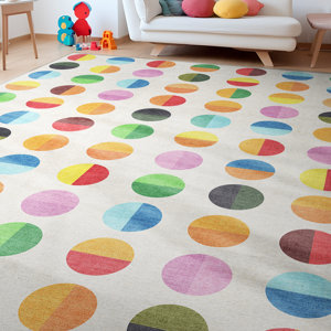 Well Woven Crayola Modern Tile Geometric Bright Multi Color Area Rug ...