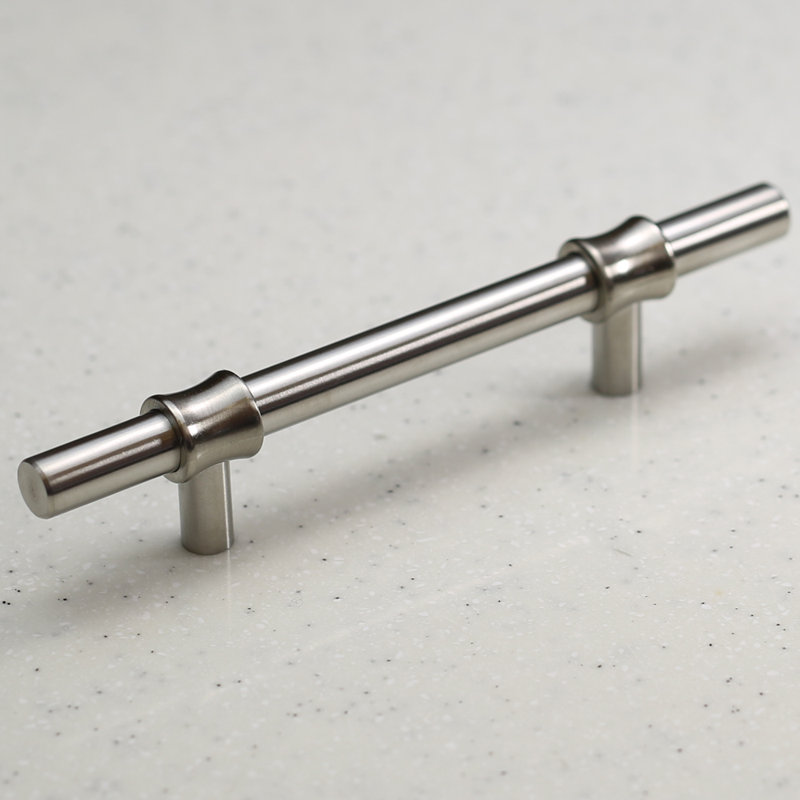 Poignée barre 3 3/4 po Barre Tri, Acier inoxydable