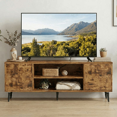 Console multimédia Aronoff de 58 po pour téléviseur de 65 po ou moins
