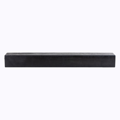 Tablette de manteau de foyer rustique