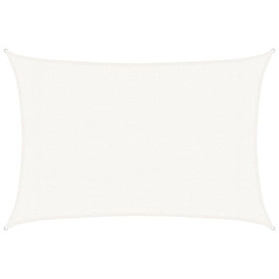 Vidaxl Sunshade Sail 160 G/M² White 2.5X3 M HDPE