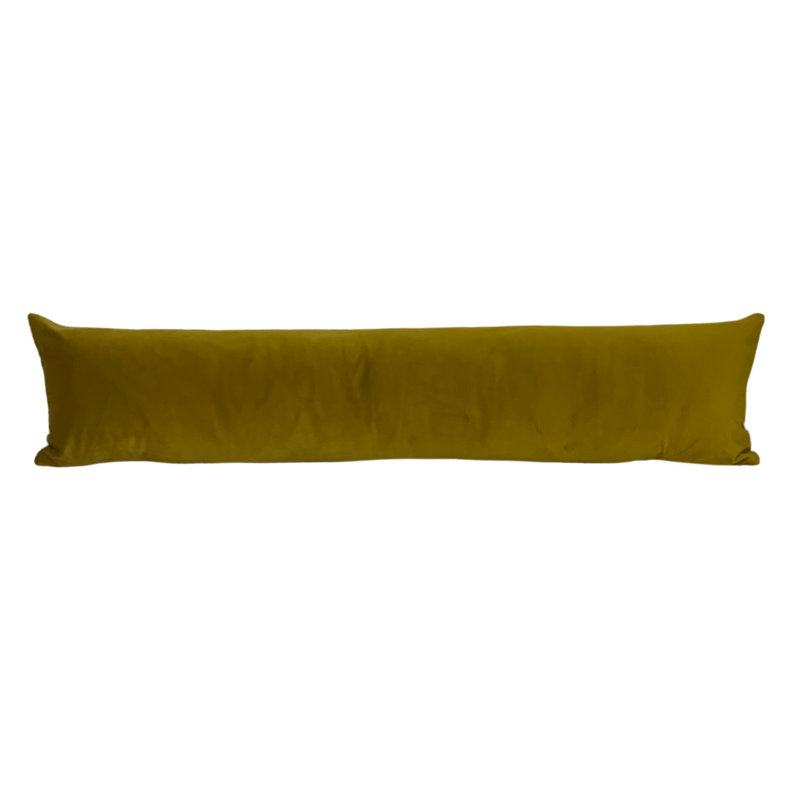 Knollwood Velvet Draught Excluder, Saffron