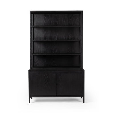 Bibliothèque standard en bois massif H 84 "x l 51"