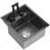 RV1518R9NH 9L Kitchen Sink RV Sink With A Foldable Tap Inside