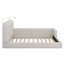 Lit plateforme tapissier avec 2 lampes de lecture-1331483579