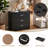 Garuda 22.04'' W Particle Board / Chipboard Nightstand