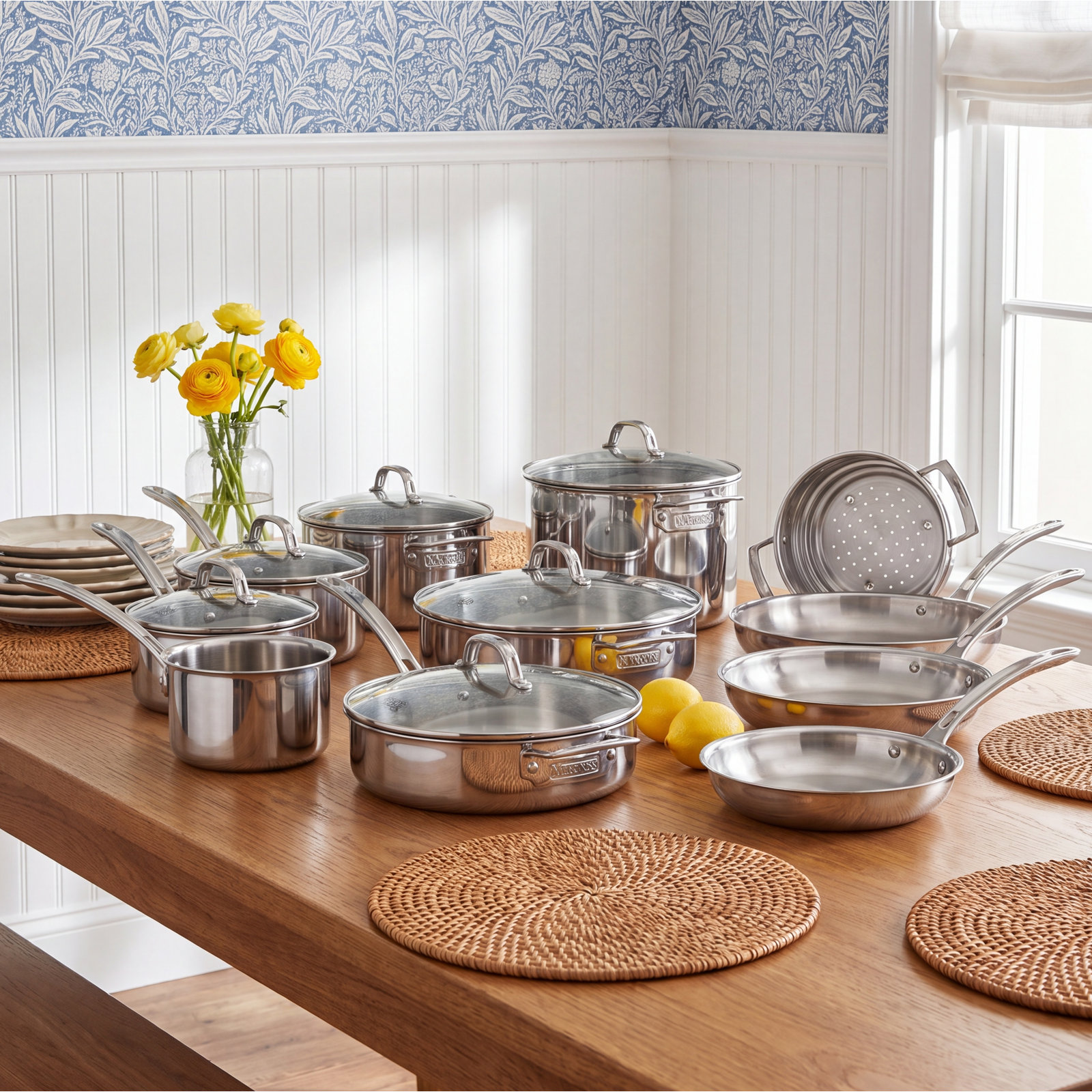 Viking 3-Ply 17-Piece Cookware Set