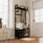 5-in-1 Entryway Bench with 23 Hooks