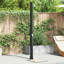 217Cm H Solar Powered PVC/Aluminium Free Standing Outdoor Shower with Detachable Shower Head