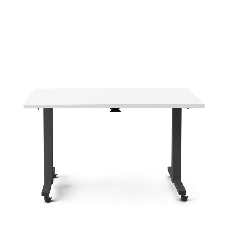Table de formation Irons, H 29 po x l 57 po x P 27 po, Charbon / Blanc