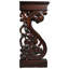 Console en bois massif 35,5 po Mucha