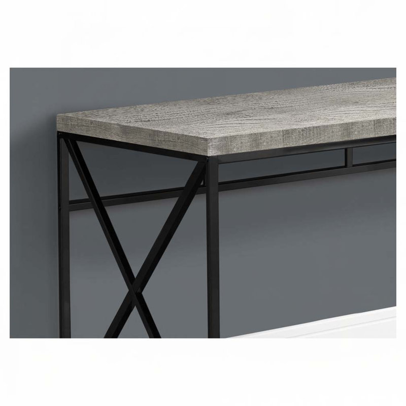 Bureau d'ordinateur pour la maison, Gris / Noir