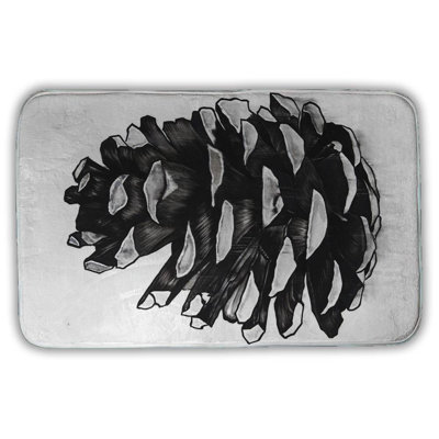Birchley Microfiber Non-Slip Bath Mat