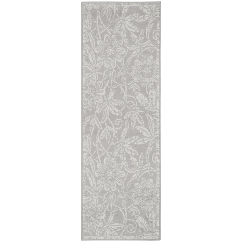 Floral Indoor Rug, Runner 2' x 8'