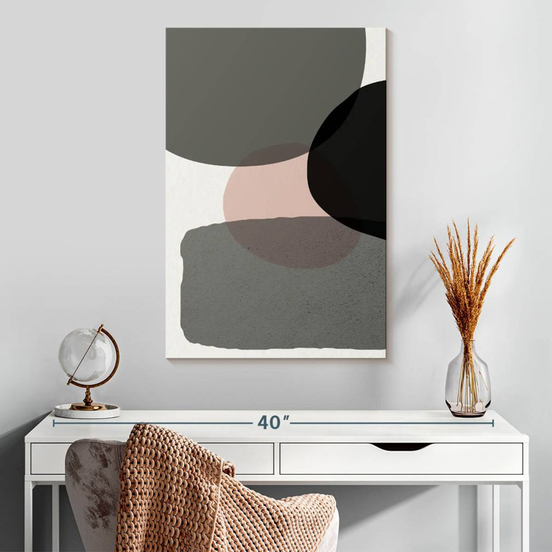 Cercles minimalistes Avery VI, H 30 po x l 20 po