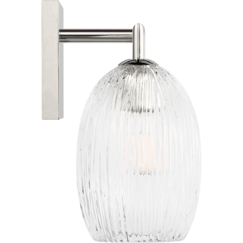Wilmont Vanity Light, Polished Nickel, 2