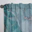 Marbre turquoise abstrait - Rideau moderne - Velours obscurcissant - 1 panneau-102031210