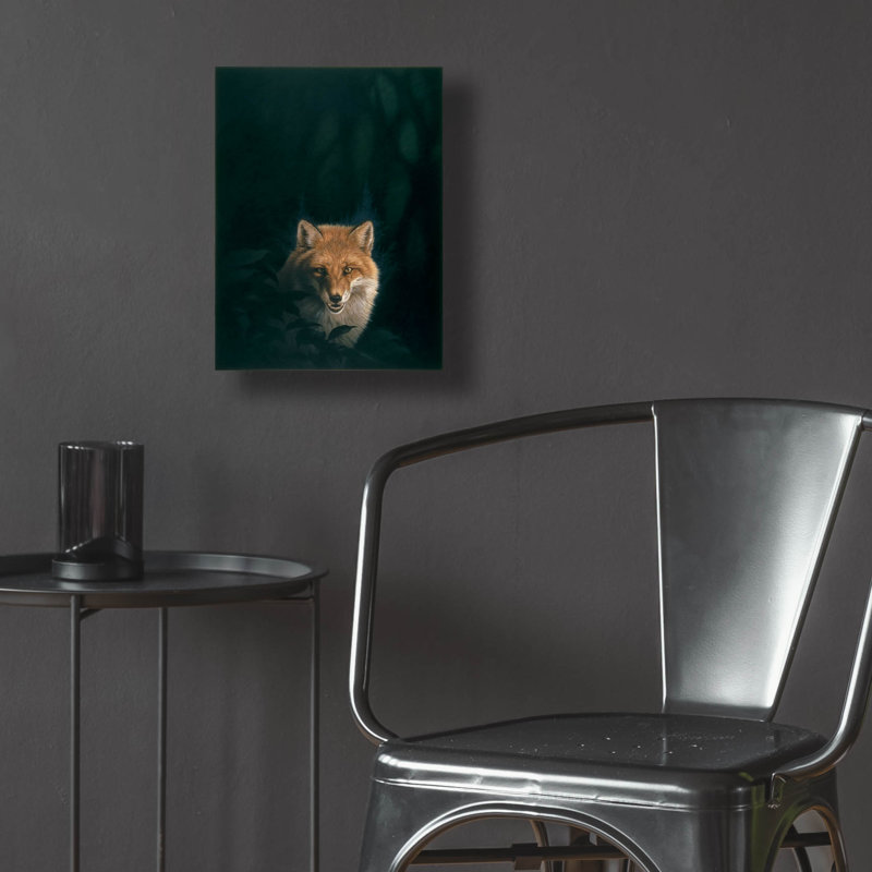 «Wild Heart» par Joh Naito, H 16 po x l 12 po x P 0,13 po