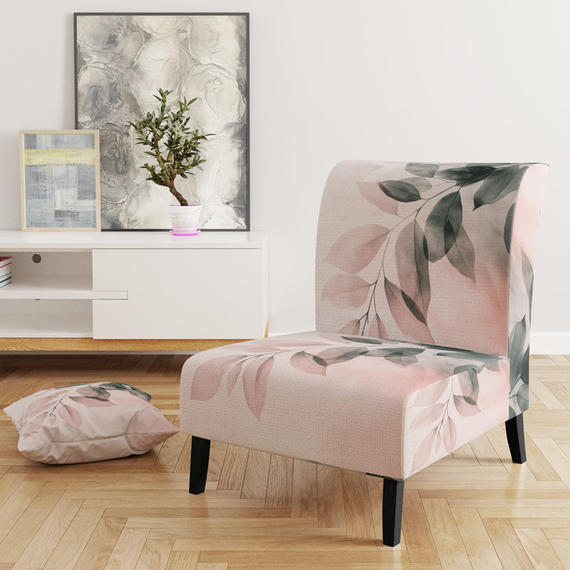 Fauteuil de chambre Leaves, Pantoufle sans accoudoirs