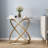 Rochdale Round End Table with Modern Style-1778932230