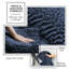 Tapis pour salle de bain en chenille ultra absorbant Kalyce-29281604-29281719