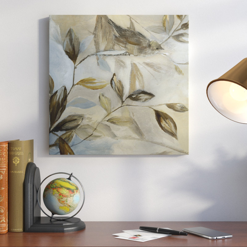 « spring fling i », reproduction de peinture à l’huile sur toile tendue, H 24 po x l 24 po x p 1,5 po