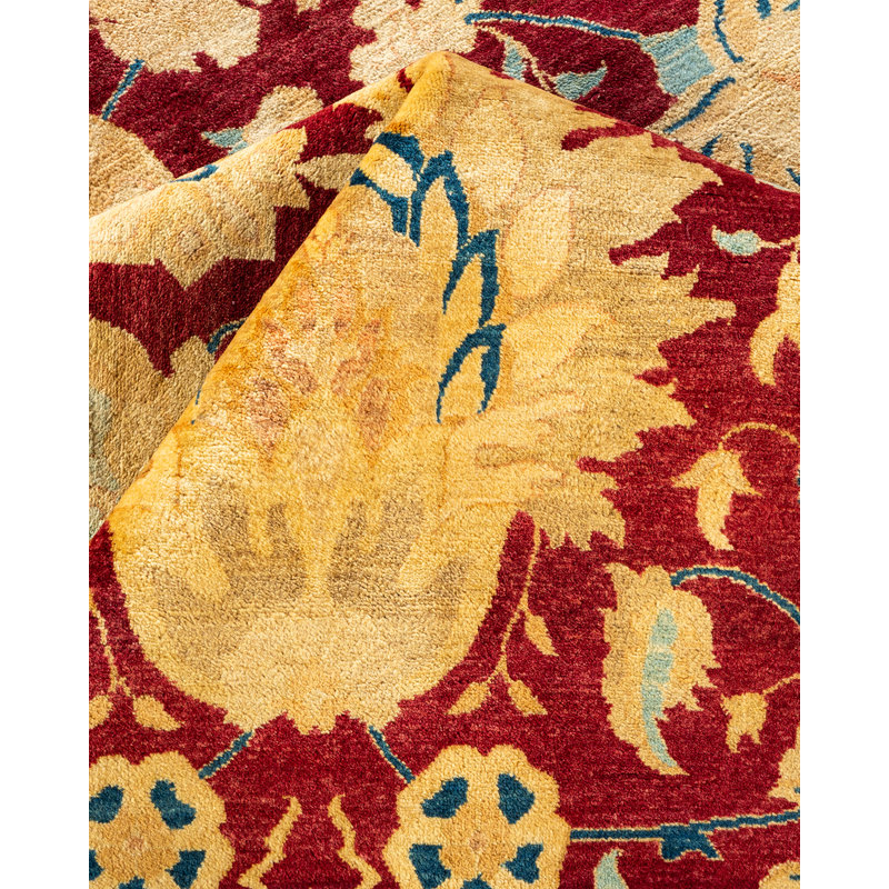 Classic One-of-a-Kind 9' 1" X 11' 10" Hand Knotted Area Rug
