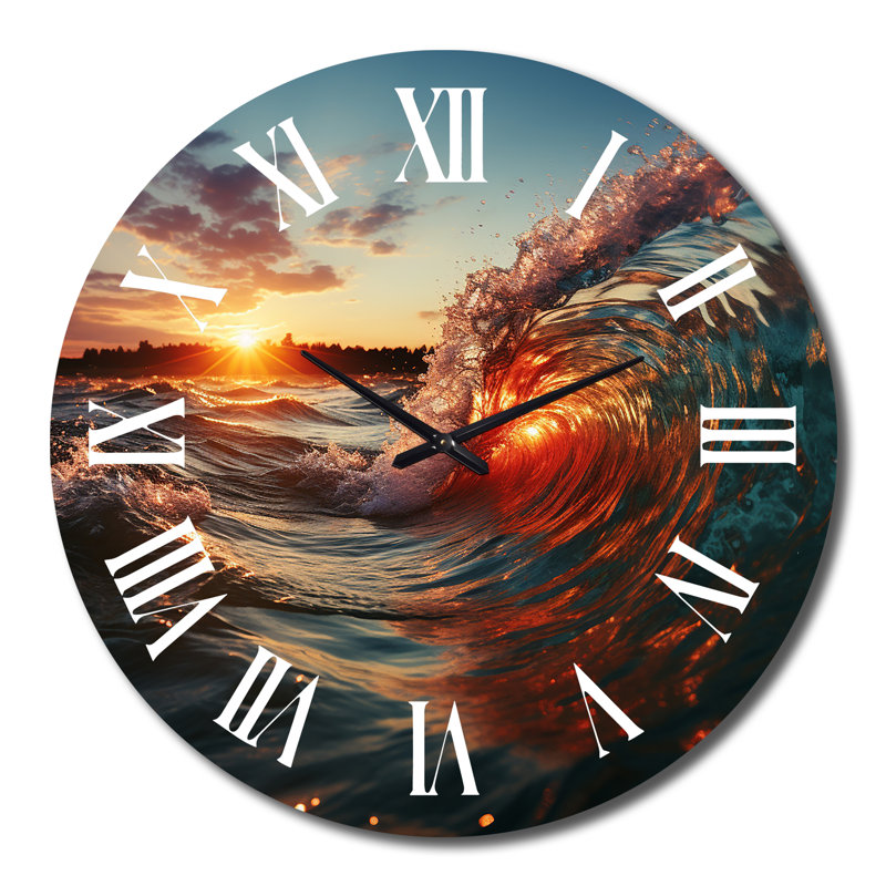 Metal Wall Clock, Extra Large