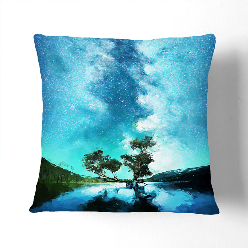 Square Cushion, Black, 55cm H x 55cm W x 20cm D