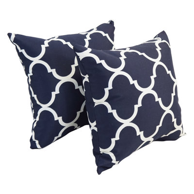 Outdoor Cushion Collection Indoor/Outdoor Geometric Throw Pillow