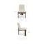 Mia Dining Chair Beige-Set of Two