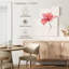 Fleur rose Harnek translucide-108504519