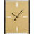 Metal Mechanical Tabletop Clock in Black