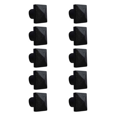 Black Cabinet Drawer Knob Square Colonial Design Renovators Supply
