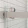 60'' W x 76'' H Double Sliding Frameless Shower Door with 5/16"(8mm) Clear Tempered Glass