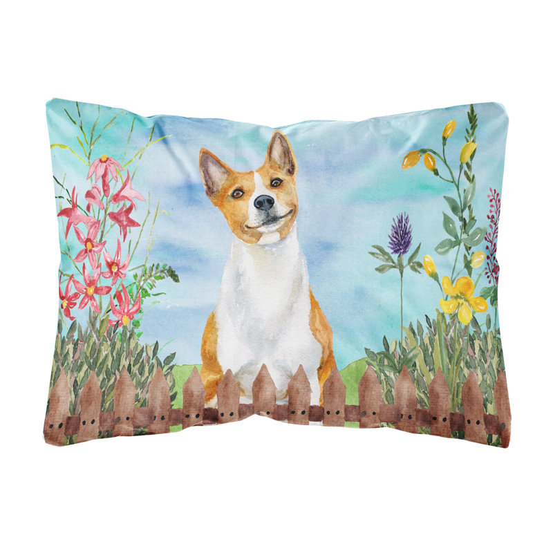  Coussin intérieur / extérieur Basenji Spring