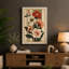 Five Flowering Stems Botanical - Wrapped Canvas-2043438777-2043438783