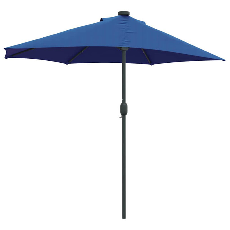 Market Parasol, Blue, 223cm H x 150cm W x 150cm D