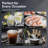 Countertop Nugget Ice Maker, 35lbs/24H Chewable Sonic Pebble Ice Machine, 7 Mins First Ice, Self-Cleaning Portable Ice Maker with Ice Scoop And Basket For Home Kitchen-97279315
