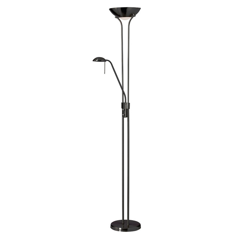 Mother & Son Floor Lamp, Matte Black