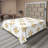 Ambesonne Vintage Top Flat Sheet Colorful Retro Floral Tiles-109138835-109138818