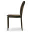 Chaise d'appoint en velours brun Ophelia