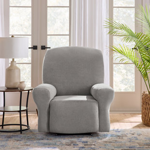 Housse pour fauteuil inclinable à coussins carrés/rectangulaires