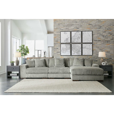 Canapé modulaire Adones Fog 3pc RAF